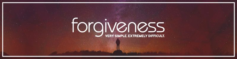 Forgiveness sermon series graphic